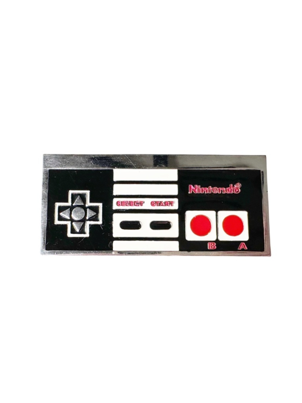 Nintendo Controller Metal Belt Buckle